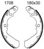 BSF 01708 Brake Shoe Set